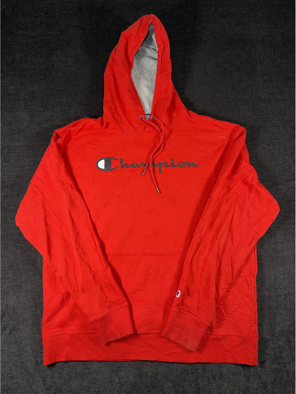 Champion Authentic Athleticwear Red Hoodie XL